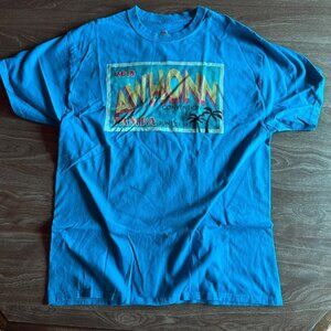 Hanes 2018 Awhonn Convention Tampa Florida Teal T-shirt Size L